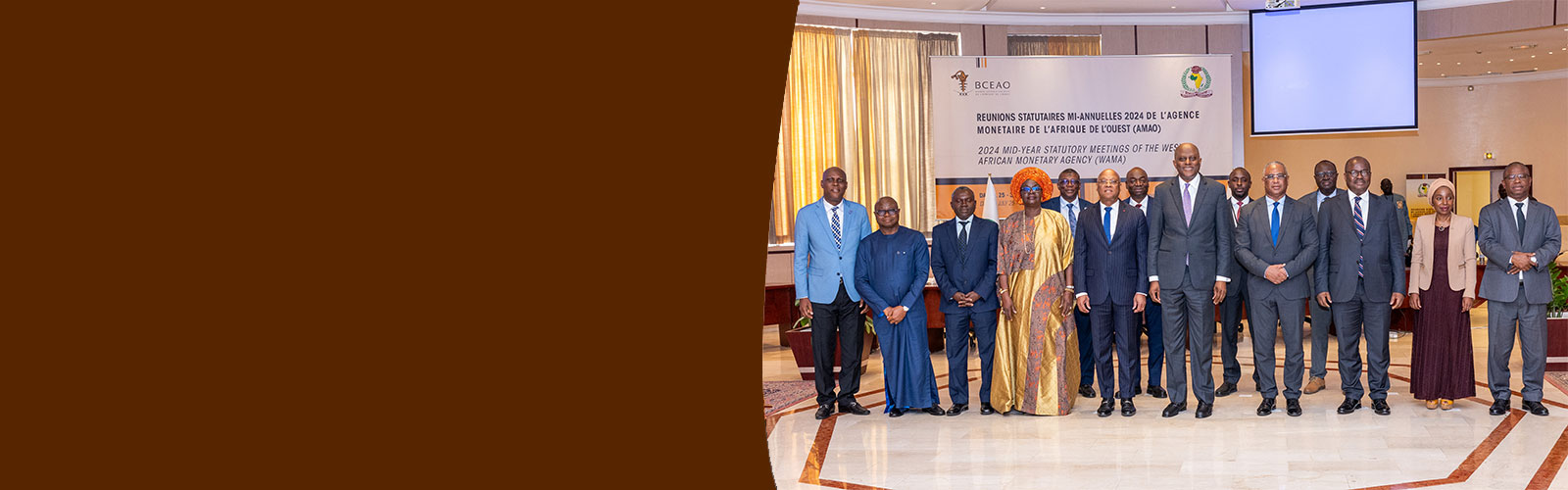 Réunion du Comité des Gouverneurs dans le cadre des Réunions statutaires mi-annuelles de l'Agence Monétaire de l'Afrique de l'Ouest (AMAO) pour l'année 2024