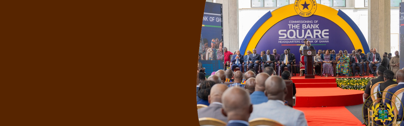 Inauguration du nouveau Siège de la Banque Centrale du Ghana