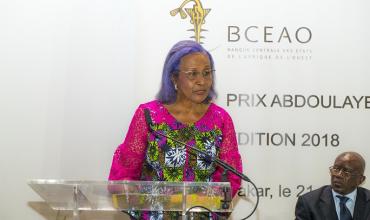 Mme Elisabeth Zunon-Kipré, co-présidente de la cérémonie